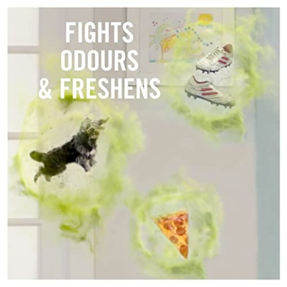 Febreze Unstoppables 3Volution Electric Air Freshener Starter Kit, Electric Aroma Diffuser: 1 plug + 4 replacement packs, Home Electronic Deodorizer